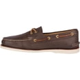 thumbnail image 3 of Sperry Men's Gold A/O 2-Eye Boat Shoe in Brown, 8.5 US, 3 of 5
