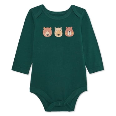 George Baby Boys' Long-Sleeve Graphic Bodysuit
