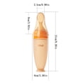 thumbnail image 3 of Agiferg Baby Silicone Rice Paste Spoon Milk Bottle Feeding Spoon Silicone Soft Spoon Rice Noodles Baby Food Accessories, 3 of 5