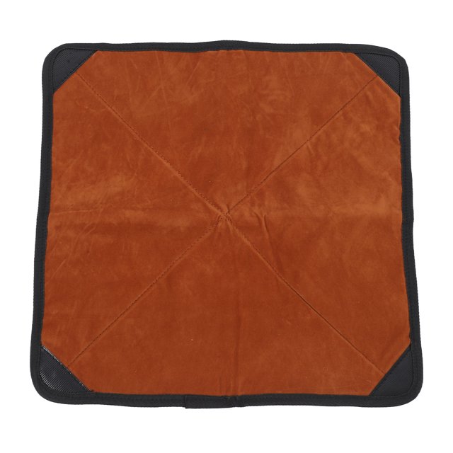 Folding Lens Wrap Cloth, Lightweight Flannel Brown Impact Resistance Camera Protective Wrap Cloth For SLR Camera For Tripod For Binoculars S,L