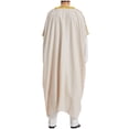 thumbnail image 5 of Pisexur Renaissance Costume Men's Muslim Robe Arab Middle Robe Long Style Long Sleeve Embroidered Standing Neck Pocket Long Shirt Fashion Casual Robe Medieval Costume, 5 of 5