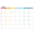 thumbnail image 1 of Magnetic Monthly Refrigerator Schedule | Custom Erasable Message Board | PET Whiteboard | Soft Writable Surface | 30x43cm | Family & Office Organization Tool, 1 of 2