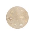 thumbnail image 1 of Pvc Round Cut Out Snowflake Placemat (Gold) - Set of 12, 1 of 4