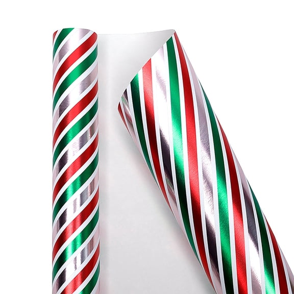 Rvkxad Large Size Christmas Wrapping Paper, 118IN Roll 80 Gsm Thick Gift Wrap, Festive Holiday Present Packaging