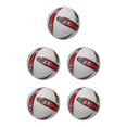 thumbnail image 1 of relayinert Long Service Life Soccer Ball For Football Middle School And Training 2 White 5Set, 1 of 6