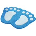 thumbnail image 3 of Cute Foot Pads Soft Microfiber Bathroom Rug Non Slip Doormat Cute Large Doormat Absorbent Carpet for Bedroom Kitchen Carpet, 3 of 7