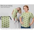 thumbnail image 5 of oneOone Polyester Spandex Light Green Fabric Floral Sewing Material Print Fabric By The Yard 56 Inch Wide, 5 of 5