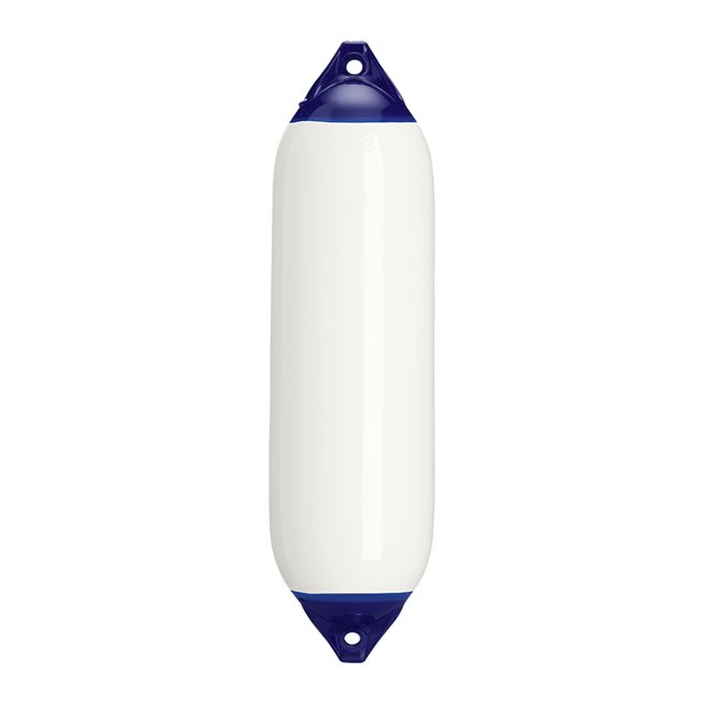 Polyform Garde-Boue 20-997-926 F-6 White; Uni; Cylindre; Design à Il Double de Qualité Commerciale; Blanc; PVC; Simple