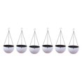 thumbnail image 2 of Wweixi 3pieces Stylish Planters For Hanging Pot Flower Plant Hanging Garden white S 2Set, 2 of 6