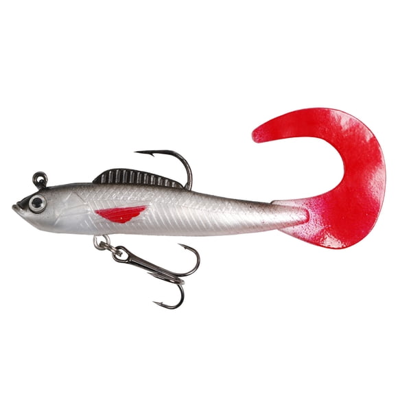Trousse de Pêche Souple Réaliste - Nage avec Queue Truquée pour Truite en Eau Douce et en Eau Salée