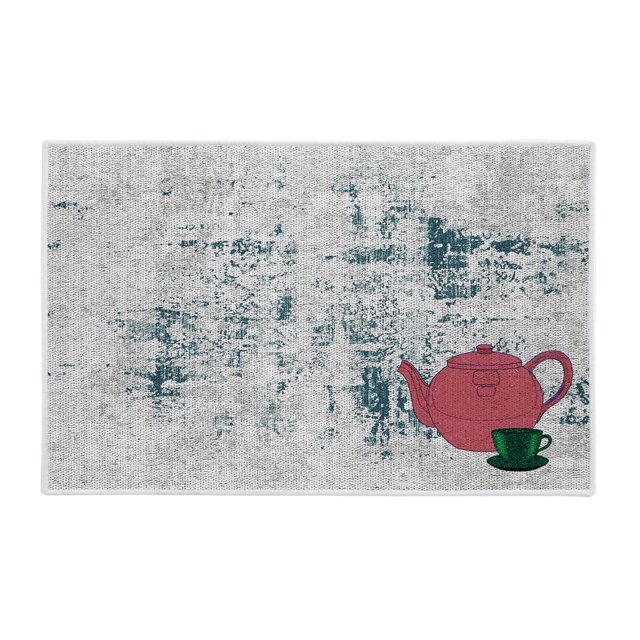 Tapis de Zone Ultra-Minces Antidérapants Lavables Polyvalents 20 x 31 Pouces Tapis de Sol