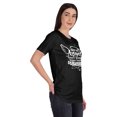 thumbnail image 2 of Inkmeso T-shirt Nurse pour Femmes Not All Angel Have Wings Some Have Stethoscopes, 2 of 8