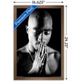 thumbnail image 2 of Tupac - Praying Wall Poster, 14.725" x 22.375", 2 of 4