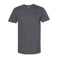 thumbnail image 1 of American Apparel T-Shirt en Jersey Fin, 2TG, Asphalte, 1 of 3