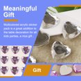 thumbnail image 3 of 10 Sheets Rhinestone Stickers Children Hand Acrylic Decals Three-dimensional Student DIY Love Heart Crafts Label Table Party Light Purple, 3 of 7