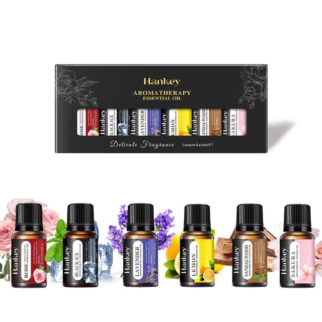 SharkTRUE Aromatherapy Essential Oil Set for Aromatherapy Diffuser Humidifier Gift Box