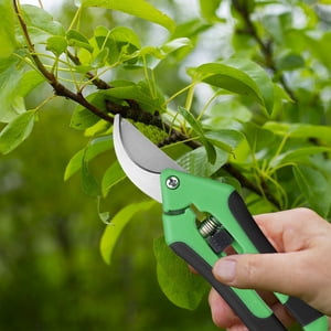 Nsxcdh Pruning Shears Garden Pruning Shears Stainless Steel Blades Handheld Pruners Save Effort Easy to Work Pulley Lever -pruners Bypass Pruning Shears for Your Garden