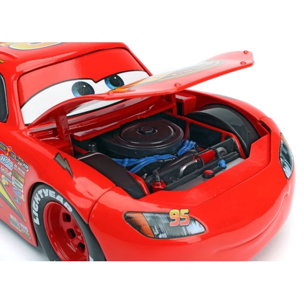 その他 Cars Lightning McQueen1/24 jada toys JADA TOYS Lightning Mcqueen 1/24 Scale Die Cast Car - Walmart.ca