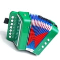 thumbnail image 3 of Children Accordion Musical Instrument Toy 2 Bass 7 Keys Infant Play Musical Ensemble Stage Plastic Colorful, 3 of 8
