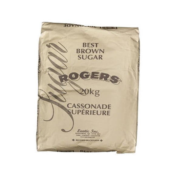 Rogers Best Brown Sugar Large Bulk 20 KG/44 lbs