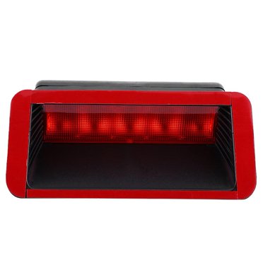 Spptty 5 LED 12V Universal Car High Mount Rear Third 3rd Brake Stop Tail Light Lamp Red,Brake Light, Third Brake Light