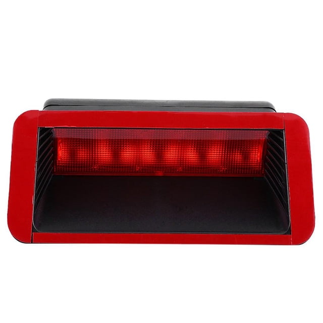 Spptty 5 LED 12V Universal Car High Mount Rear Third 3rd Brake Stop Tail Light Lamp Red,Brake Light, Third Brake Light
