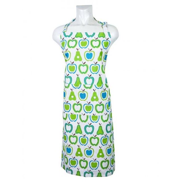 Mr. MJs Trading AG-37348 Kitchen Apron, Apple Print