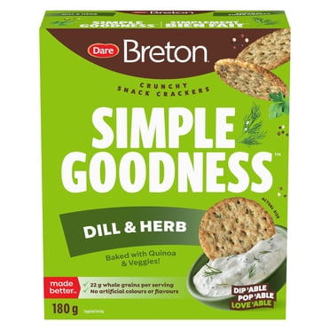 Craquelins Breton Simplement bien fait Aneth et fines herbes, 180g