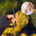 thumbnail image 4 of MTBLYS Alloy Retractable Toothpick 3-Stage Adjustable Portable Pocket Size Fruit Fork Disassembly Travel Dining Use, 4 of 6