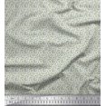thumbnail image 1 of Soimoi Rayon Fabric Leaves & Floral Small Decor Fabric Printed Yard 56 Inch Wide, 1 of 3