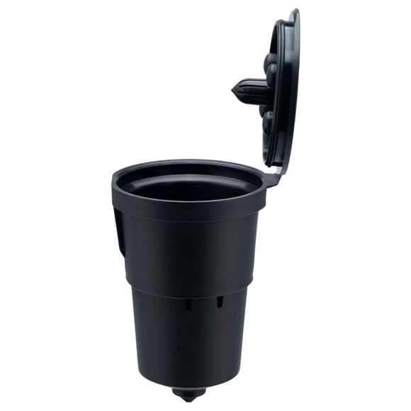 simhoa Reusable Coffee Mesh Strainer Large Capacity Refillable Capsule Pod for K single black