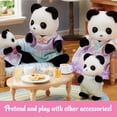 thumbnail image 2 of Calico Critters Pookie Panda Family, Set of 4 Collectible Doll Figures, 2 of 8
