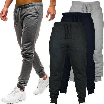 Men Long Casual Sport Pants Gym Slim Fit Trouser Running Jogger Gym Sweatpant