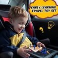 thumbnail image 3 of DEBGFS 3 Packs Wooden Triangle Peg Games Triangle Wooden Board Game Family Board Game Wooden Strategy Toy Travel Games Teens and Adults Fun Learning Puzzles, 3 of 6