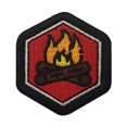 thumbnail image 1 of Clearance! Finally Home Patch Never Stop Exploring | Outdoor Backpack Patch Hiking Patch Nature Badge Badge, 1 of 5