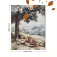 thumbnail image 3 of Dreamy Girl Under Tree Canvas Wall Art 15.75x11.81 Inches, 3 of 8