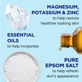 thumbnail image 2 of Dr Teal’s Foaming Bath with Pure Epsom Salt, Restorative Minerals, 34 fl oz, 2 of 8