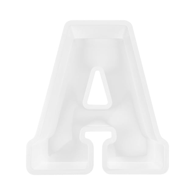 TIMIFIS Moule en Résine Grand Alphabet Moule en Résine Époxy Lettre Anglaise Lettre Alphabet Gadgets de Cuisine