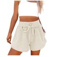 thumbnail image 1 of Timegard Womens Shorts Casual Elastic High Waisted Drawstring Athletic Comfy Shorts with Pockets Sweatshorts, 1 of 6