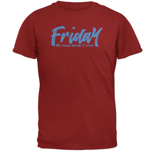 Friday My Second Favorite F Word T-Shirt pour Homme