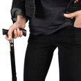 thumbnail image 2 of Soles Foldable Cane Walking Stick Black (SLS802B), 12.3459 Ounce (SOLES14), 2 of 5