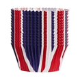 thumbnail image 5 of Moules à Pâtisserie Union Jack, 200 Pcs Mini Moules en Papier Union Jack Fiables et Durables, 5 of 5