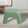 thumbnail image 2 of Banc simple Maison Rond et Confortable pour Salle de Bain Salle de Jeux Filles Vert, 2 of 8