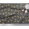 thumbnail image 2 of Soimoi Gray Rayon Crepe Fabric OMG Text Fabric Prints By Yard 46 Inch Wide, 2 of 5