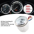 thumbnail image 3 of 3 in 1 Instrument Sensor Kit, Engine Coolant Temperature Oil Pressure Meter 12V Volt Gauge for Car Boat 52mm Digital Safe Alert, 3 of 7