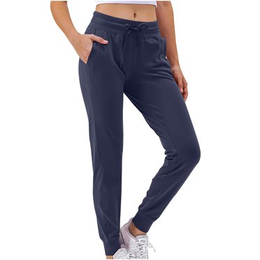 Besolor Lightweight Workout Joggers for Women High Waisted Outdoor Running Casual Athletic Track Pants with Pockets