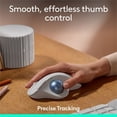 thumbnail image 2 of Logitech ERGO M575S Souris Trackball Ergonomique Sans Fil Pour PC/Mac, 2 of 9