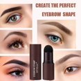 thumbnail image 3 of Ensemble de 2 Pochoirs pour Sourcils Brun Foncé + Brun Clair, Ensemble de Mise en Forme en une Étape avec Tampon à Sourcils Imprimé sur les Sourcils, Styliseur de Sourcils Imperméable, Tampon à Sourcils Longue Tenue, 10 Pochoirs Réutilisables, 3 of 7