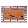 thumbnail image 1 of Welcome Rubber Fence With Coir Door Mat, 1 of 1