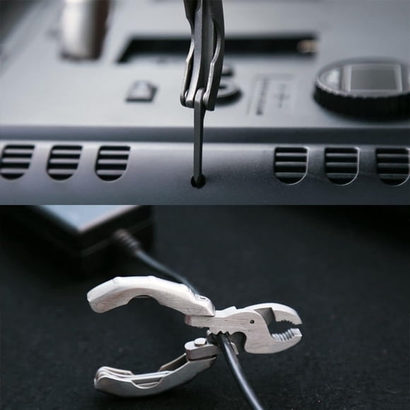 Mini Multifunctional Tool. 9-In-1 Multifunctional Pliers Screwdriver Pocket Tool